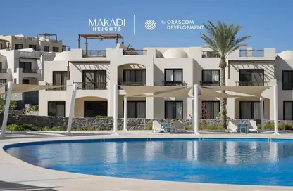 Chalet - 2 Bedrooms - 2 Bathrooms for sale in Makadi Heights - Makadi Orascom Resort - Makadi - Hurghada - Red Sea