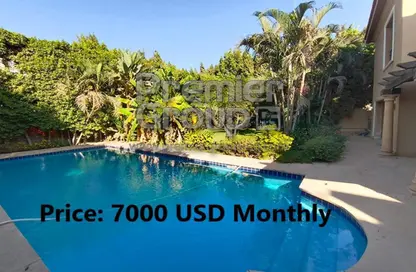 Villa - 5 Bedrooms - 5 Bathrooms for rent in Katameya Heights - El Katameya Compounds - El Katameya - New Cairo City - Cairo