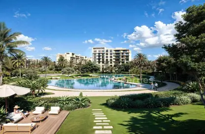 Apartment - 3 Bedrooms - 2 Bathrooms for sale in Elan - Cairo Gate - Sheikh Zayed Compounds - Sheikh Zayed City - Giza