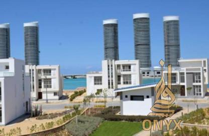 Chalet - 2 - 2 for sale in Mazarine - New Alamein City - Al Alamein - North Coast