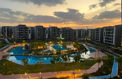 Apartment - 3 Bedrooms - 3 Bathrooms for rent in Sun Capital - Fayoum Desert road - 6 October City - Giza