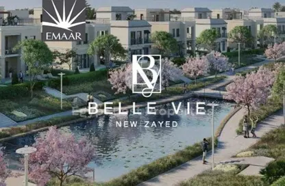 Townhouse - 3 Bedrooms - 3 Bathrooms for sale in Belle Vie - New Zayed City - Sheikh Zayed City - Giza