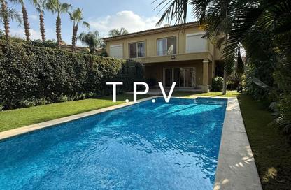 Villa - 6 Bedrooms - 6 Bathrooms for rent in Lake View - 5th Settlement Compounds - The 5th Settlement - New Cairo City - Cairo