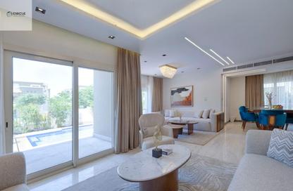 Villa - 4 - 4 for rent in Cairo Festival City - North Investors Area - New Cairo City - Cairo