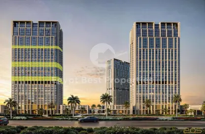 عيادة - 2 غرف نوم - 2 حمامات للبيع في اركان بلازا - محور 26 يوليو - الشيخ زايد - الجيزة