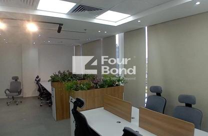 Office Space - Studio - 2 Bathrooms for rent in Cairo Festival City - North Investors Area - New Cairo City - Cairo