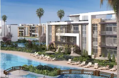 Chalet - 3 Bedrooms - 3 Bathrooms for sale in Aroma Residence - Al Ain Al Sokhna - Suez