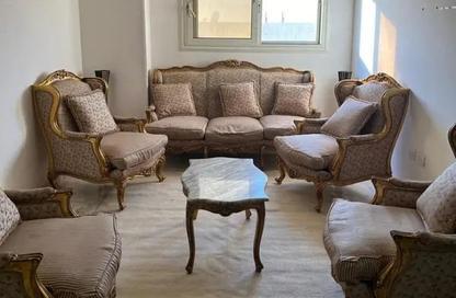 Apartment - 2 Bedrooms - 1 Bathroom for rent in Mohamed Naguib Axis - Abou El Houl - New Cairo City - Cairo