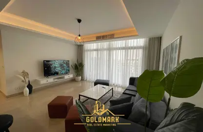 شقة - 2 غرف نوم - 2 حمامات للايجار في كايرو فيستيفال سيتى - المستثمرين الشمالية - مدينة القاهرة الجديدة - القاهرة