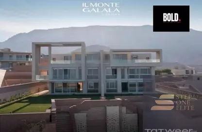 Chalet - 3 Bedrooms - 2 Bathrooms for sale in IL Monte Galala - Al Ain Al Sokhna - Suez