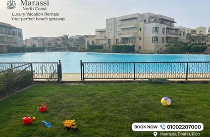 Chalet - 2 Bedrooms - 2 Bathrooms for rent in Marassi - Sidi Abdel Rahman - North Coast