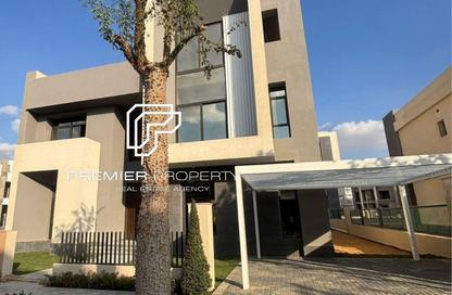 Twin House - 3 Bedrooms - 5 Bathrooms for sale in Saada Compound - New Cairo City - Cairo