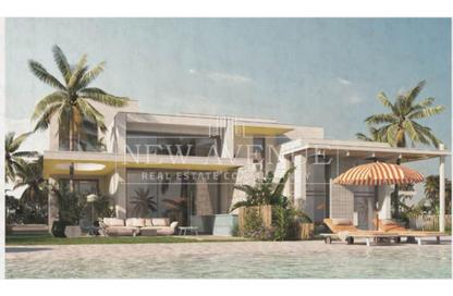 Chalet - 2 Bedrooms - 2 Bathrooms for sale in The Med - Ras Al Hekma - North Coast