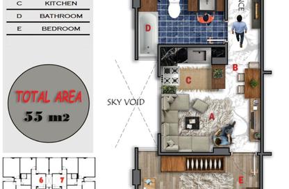 Apartment - 1 - 1 for sale in Al Ahyaa District - Hurghada - Red Sea