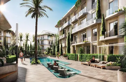 Apartment - 2 Bedrooms - 2 Bathrooms for sale in Green Revolution - Sheikh Zayed Compounds - Sheikh Zayed City - Giza