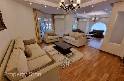 Apartment - 3 Bedrooms - 3 Bathrooms for rent in Sarayat Al Maadi - Hay El Maadi - Cairo Apartment - 3 Bedrooms - 3 Bathrooms for rent in Sarayat Al Maadi - Hay El Maadi - Cairo