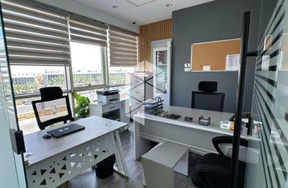 Office Space - Studio - 2 Bathrooms for rent in North Teseen St. - The 5th Settlement - New Cairo City - Cairo