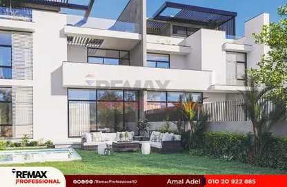 فيلا - 5 غرف نوم - 4 حمامات للبيع في اليكس ويست - كمبوندات الاسكندرية - الاسكندرية