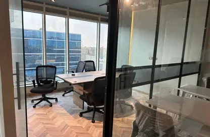 Office Space - 3 Bedrooms - 2 Bathrooms for rent in North Teseen St. - The 5th Settlement - New Cairo City - Cairo