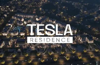 Apartment - 3 Bedrooms - 2 Bathrooms for sale in Tesla Residence - Al Wahat Road - 6 October City - Giza