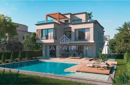 فيلا - 4 غرف نوم - 6 حمامات للبيع في باديه بالم هيلز - كمبوندات 6 أكتوبر - مدينة 6 أكتوبر - الجيزة
