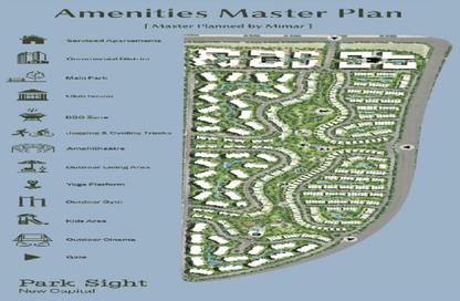 Apartment - 2 Bedrooms - 2 Bathrooms for sale in Village Capitale - New Capital Compounds - New Capital City - Cairo