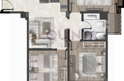 دوبلكس - 3 غرف نوم - 2 حمامات للبيع في لاكوينتا هايتس - الغردقة - محافظة البحر الاحمر