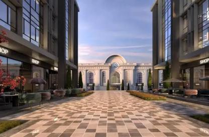 Apartment - Studio - 2 Bathrooms for rent in Aljazi Marriott Residences - Mohamed Naguib Axis - North Investors Area - New Cairo City - Cairo