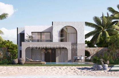 Twin House - 4 Bedrooms - 5 Bathrooms for sale in The Med - Ras Al Hekma - North Coast