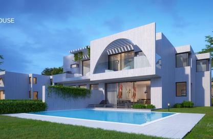 Twin House - 4 Bedrooms - 3 Bathrooms for sale in IL Monte Galala - Al Ain Al Sokhna - Suez