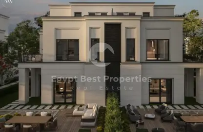 Twin House - 3 Bedrooms - 4 Bathrooms for sale in Naia West - Sheikh Zayed Compounds - Sheikh Zayed City - Giza