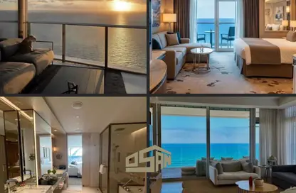 Hotel Apartment - Studio - 1 Bathroom for sale in IL Monte Galala - Al Ain Al Sokhna - Suez