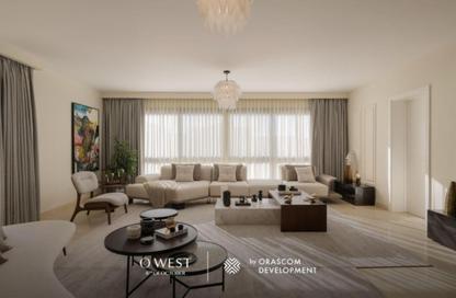 Apartment - 3 Bedrooms - 2 Bathrooms for sale in O West - 6 October Compounds - 6 October City - Giza Apartment - 3 Bedrooms - 2 Bathrooms for sale in O West - 6 October Compounds - 6 October City - Giza