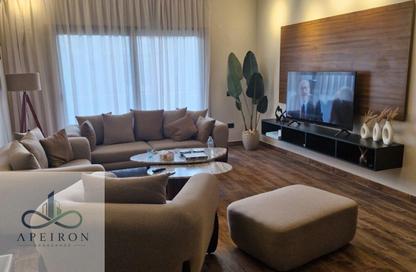 Apartment - 2 - 2 for rent in Galleria Moon Valley - South Investors Area - New Cairo City - Cairo
