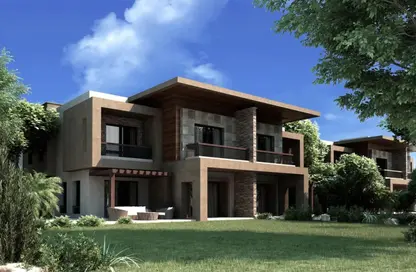 Twin House - 4 Bedrooms - 4 Bathrooms for sale in New Giza - Cairo Alexandria Desert Road - 6 October City - Giza