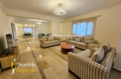 Apartment - 4 Bedrooms - 3 Bathrooms for rent in Street 232 - Degla - Hay El Maadi - Cairo