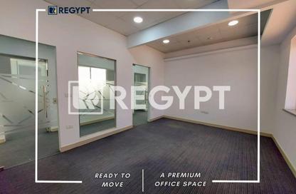 Office Space - Studio - 3 Bathrooms for rent in V90 - North Teseen St. - The 5th Settlement - New Cairo City - Cairo