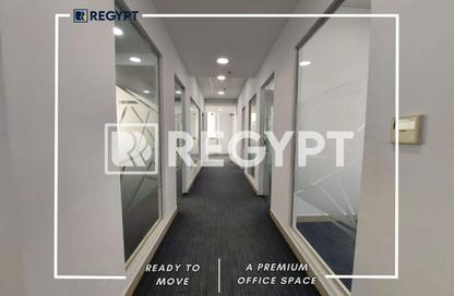 Office Space - Studio - 3 Bathrooms for rent in V90 - North Teseen St. - The 5th Settlement - New Cairo City - Cairo