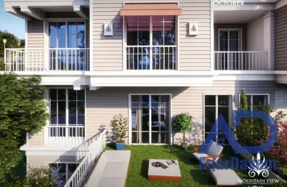 iVilla - 3 Bedrooms - 3 Bathrooms for sale in Mountain View iCity October - 6 October Compounds - 6 October City - Giza