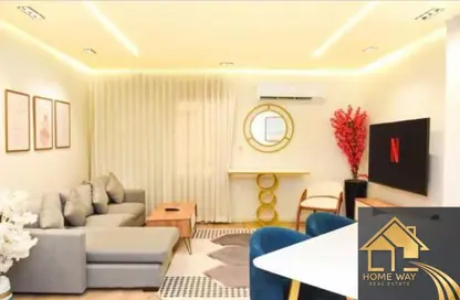 Apartment - 2 Bedrooms - 1 Bathroom for rent in El Rehab Extension - Al Rehab - New Cairo City - Cairo