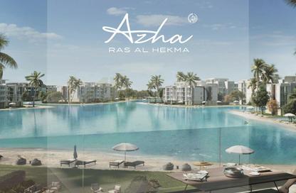 Chalet - 2 Bedrooms - 2 Bathrooms for sale in Azha North - Ras Al Hekma - North Coast