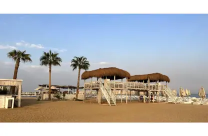 Chalet - 2 Bedrooms - 2 Bathrooms for rent in Azha - Al Ain Al Sokhna - Suez