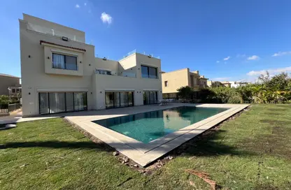 Villa - 7 Bedrooms - 7 Bathrooms for rent in Palm Hills New Cairo - 5th Settlement Compounds - The 5th Settlement - New Cairo City - Cairo