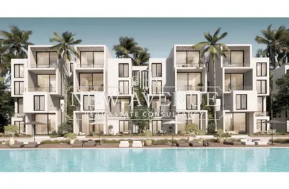 Chalet - 3 Bedrooms - 3 Bathrooms for sale in The Med - Ras Al Hekma - North Coast