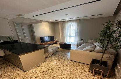 Apartment - 1 Bedroom - 2 Bathrooms for rent in Aljazi Marriott Residences - Mohamed Naguib Axis - North Investors Area - New Cairo City - Cairo
