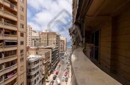 شقة - 4 غرف نوم - 3 حمامات للبيع في شارع خليل حماده - سيدي بشر - حي اول المنتزة - الاسكندرية