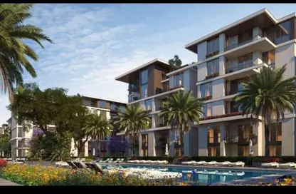 شقة - 3 غرف نوم - 2 حمامات للبيع في مجمع تسلا السكني - طريق الواحات - مدينة 6 أكتوبر - الجيزة