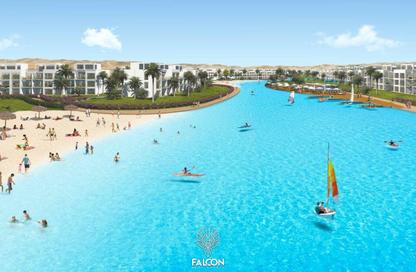 Chalet - 2 Bedrooms - 2 Bathrooms for sale in Lagoon - Al Alamein - North Coast Chalet - 2 Bedrooms - 2 Bathrooms for sale in Lagoon - Al Alamein - North Coast