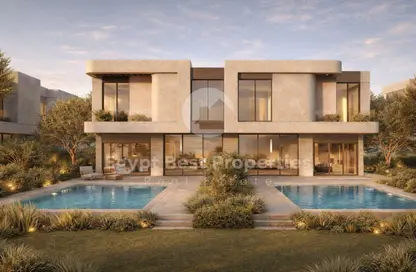 فيلا - 4 غرف نوم - 4 حمامات للبيع في الجريا - كمبوندات الشيخ زايد - الشيخ زايد - الجيزة