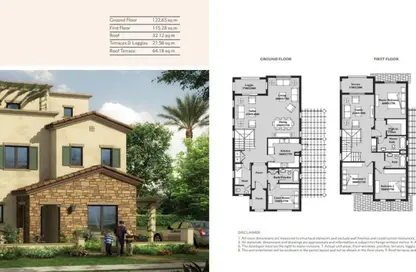 Villa - 3 Bedrooms - 4 Bathrooms for sale in Mivida - 5th Settlement Compounds - The 5th Settlement - New Cairo City - Cairo